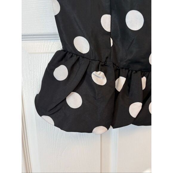 Polka Dot Strapless Top - Picture 3 of 7